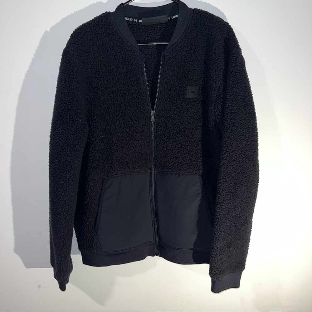 Under Armour Size LG Sherpa FZ Bomber